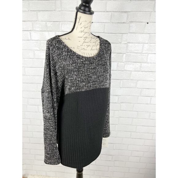 Suzanne Betro Knit Color‎ Block Sweater Size Large - Picture 6 of 10